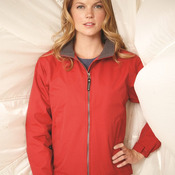 Ladies' Microfleece Nylon Jacket