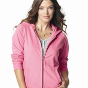 Ladies' French Terry Full-Zip Hooded Sweatshirt