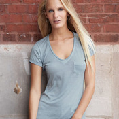 Women's Vintage Burnout V-Neck Favorite T-Shirt